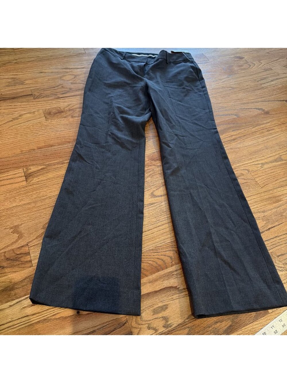Anne Klein Womens Gray Classic Suit Pants 2P Wool Blend